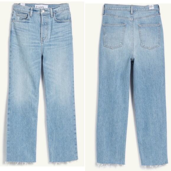 Frank & Eileen Monaghan $328 Mom Jeans Italian Denim NWOT 27 - Picture 2 of 15